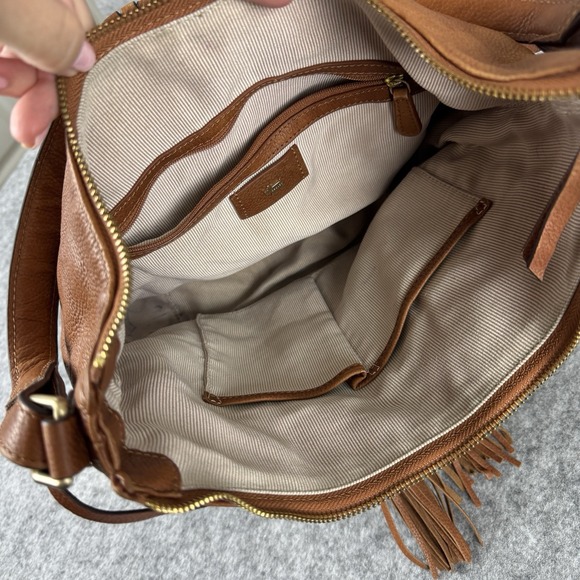 Radley London Hobo Handbag Brown Leather Purse Boho Postmans Park - Picture 11 of 15